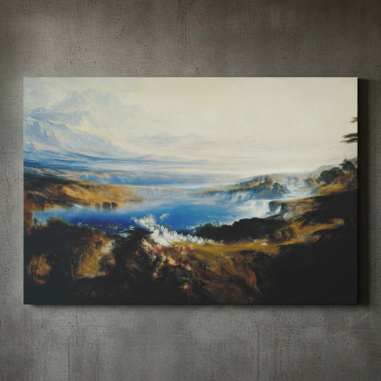 The Plains of Heaven – John Martin (1851) | Canvas Print