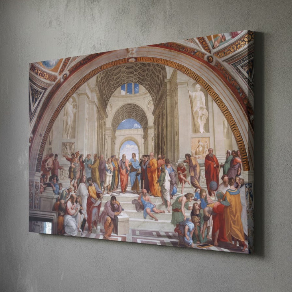 The School of Athens - Raphael (1511) | Canvas Print