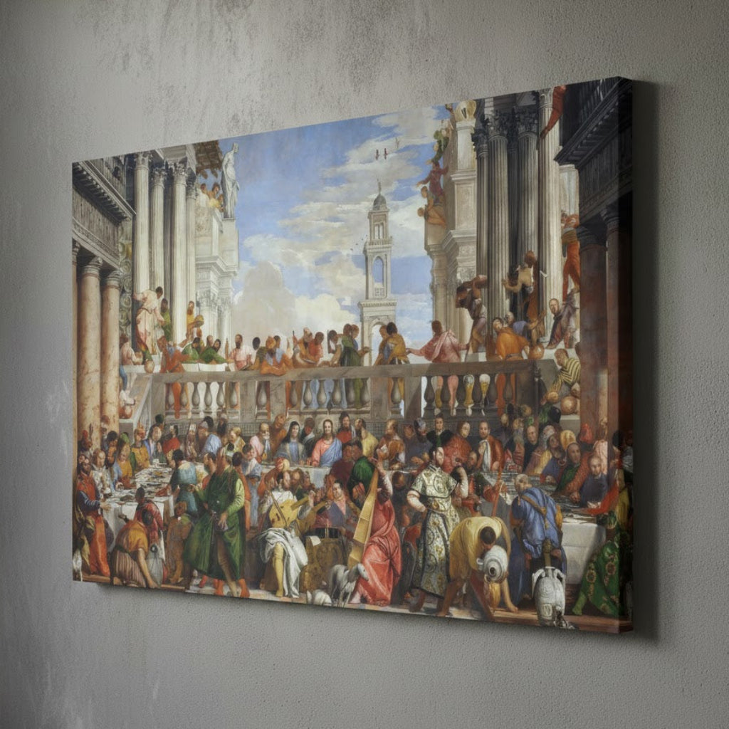 The Wedding at Cana - Paolo Veronese (1563) | Canvas Print