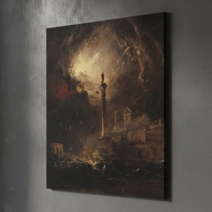 The Last Days of Pompeii – James Hamilton (1864) | Canvas Print