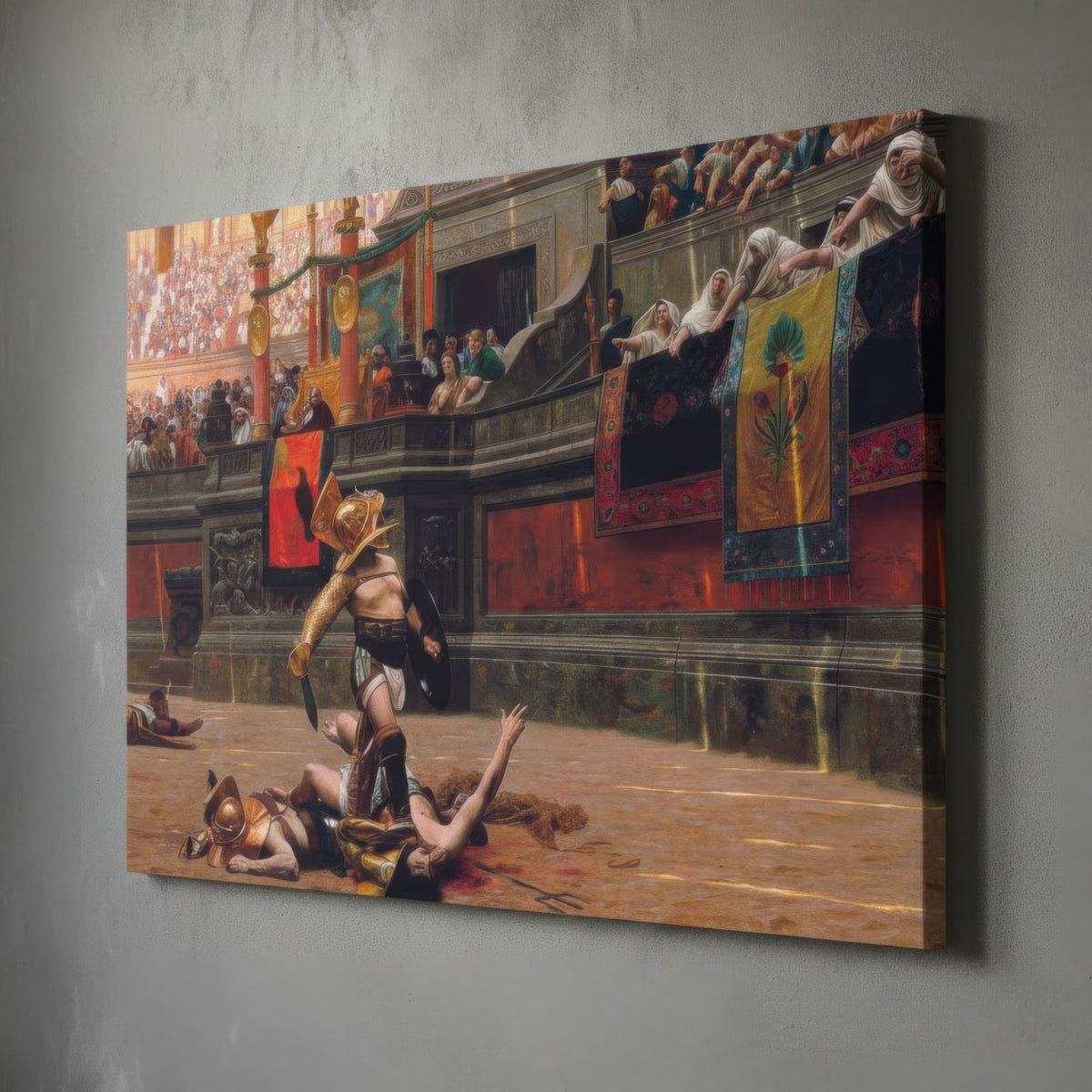 Pollice Verso - Jean Leon Gerome (1872) | Canvas Print