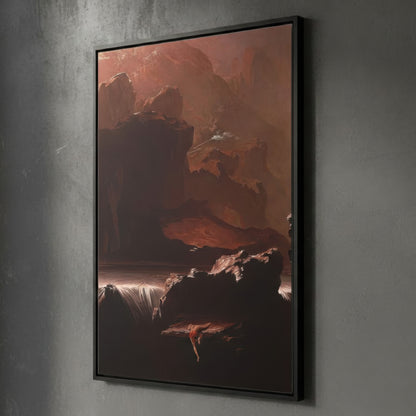 Sadak in Search of Water - John Martin (1812) | Framed Canvas