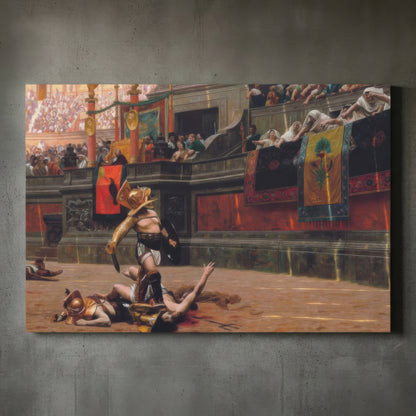 Pollice Verso - Jean Leon Gerome (1872) | Canvas Print