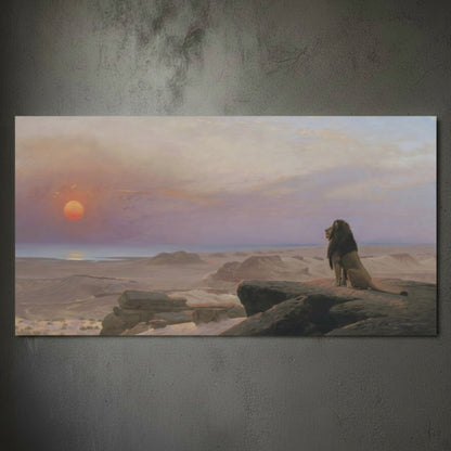 The Two Majesties – Jean-Léon Gérôme (1883) | Canvas Print