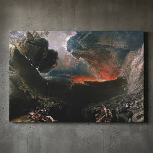 The Great Day of His Wrath – John Martin (1851) | Canvas Print