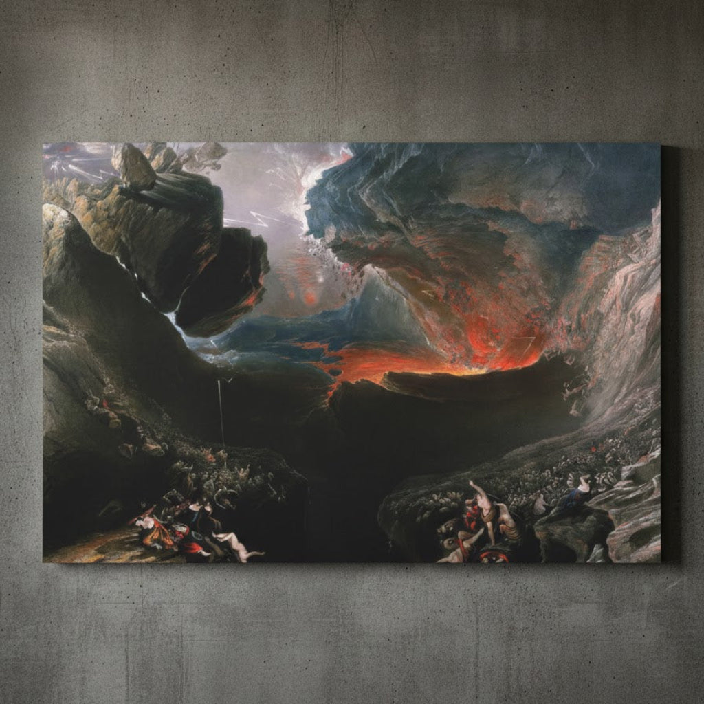 The Great Day of His Wrath – John Martin (1851) | Canvas Print