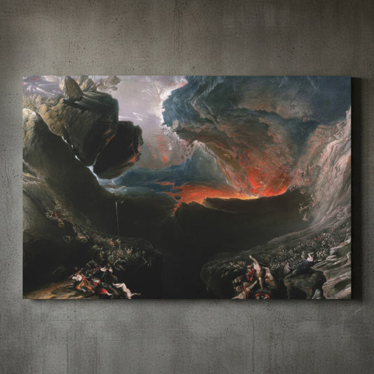 The Great Day of His Wrath – John Martin (1851) | Canvas Print