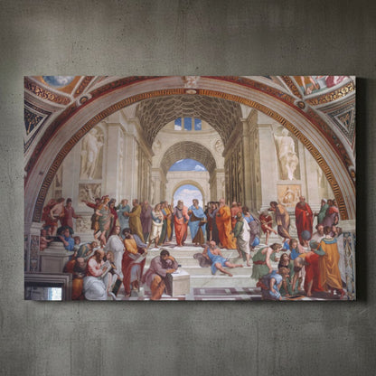 The School of Athens - Raphael (1511) | Canvas Print