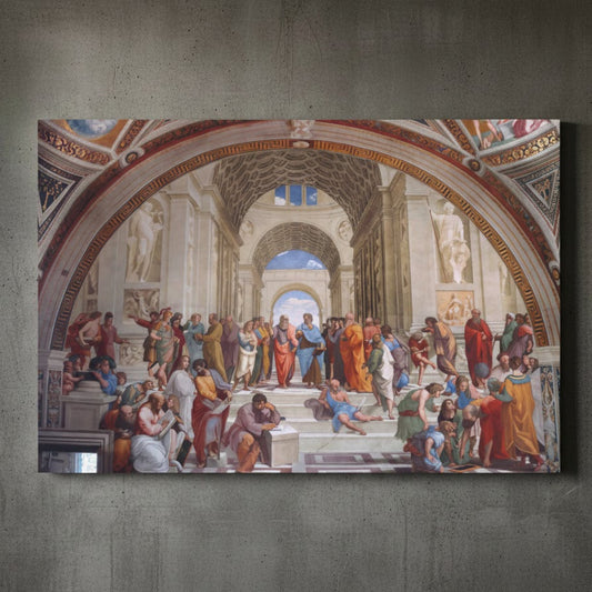 The School of Athens - Raphael (1511) | Canvas Print