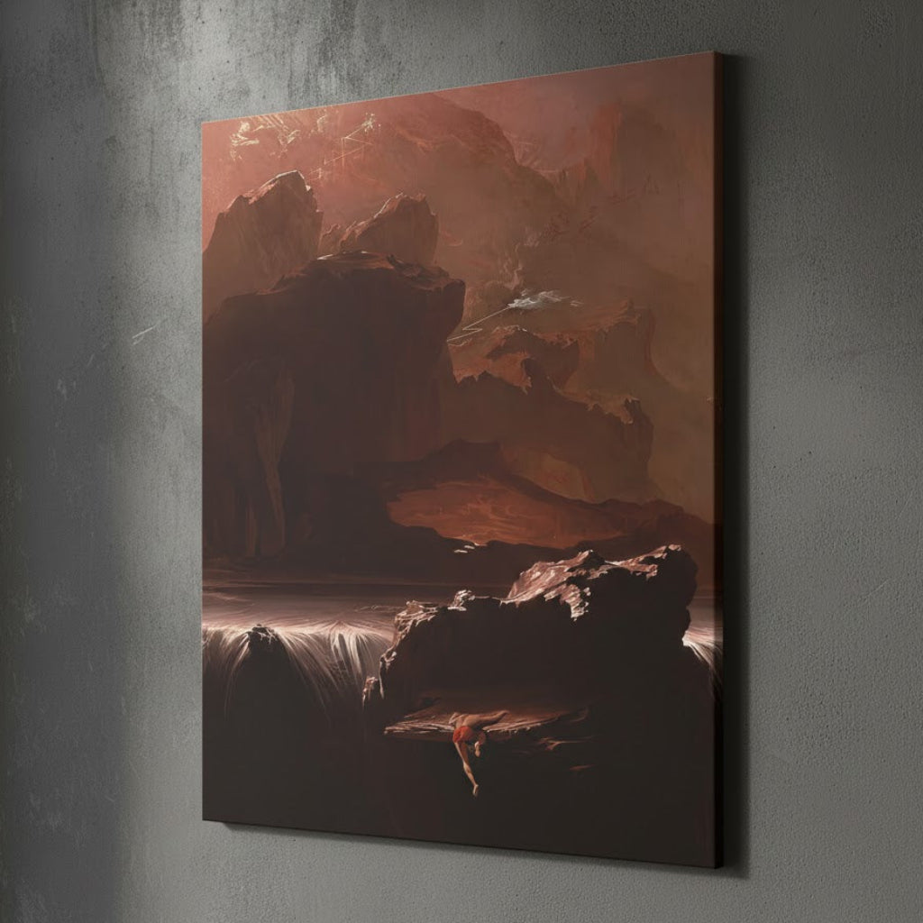 Sadak in Search of Water - John Martin (1812) | Canvas Print